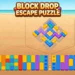 Block Drop Escape Puzzle