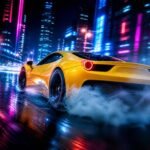 Neon City Drift Racing