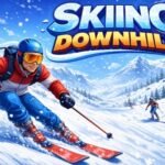 Skiing Downhill